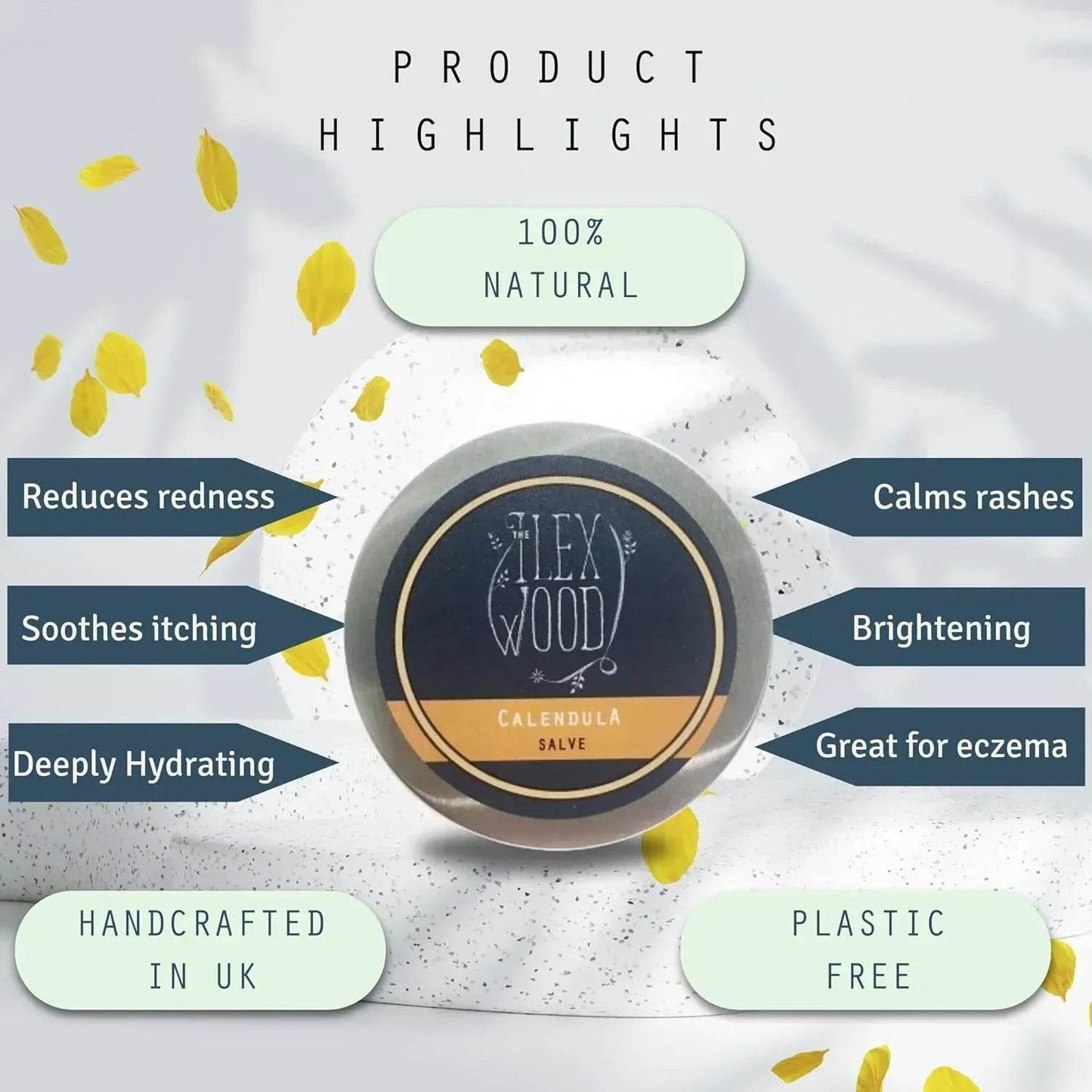 Vegan Calendula Salve - 100ml - The Ilex Wood