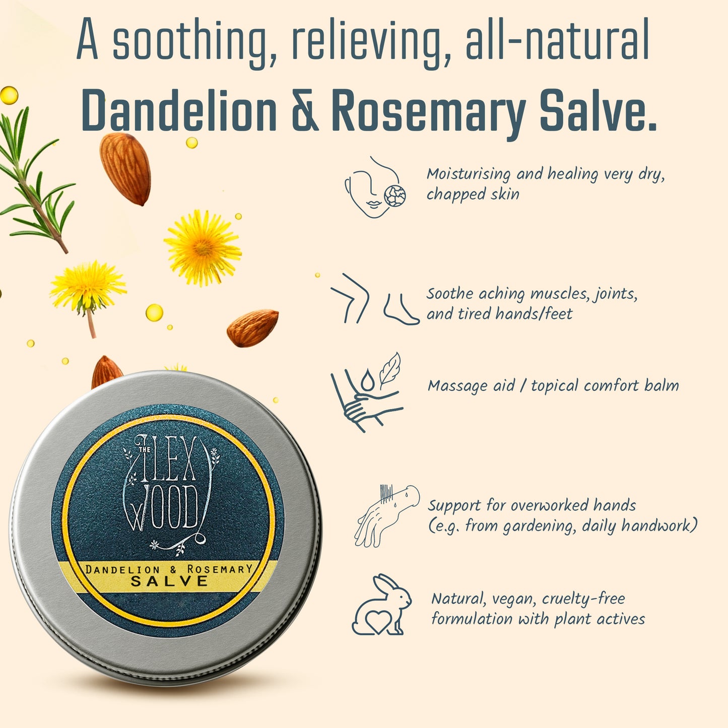 Benefits of The Ilex Wood Dandelion Salve