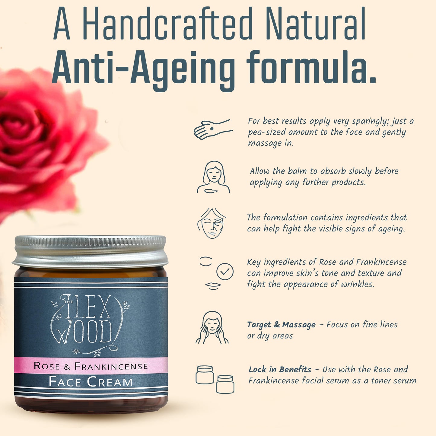 How to use Rose and Frankincense Face Cream