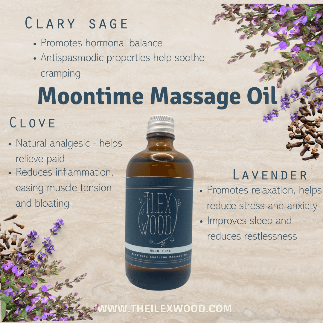 Moontime_Massage_Oil - The Ilex Wood