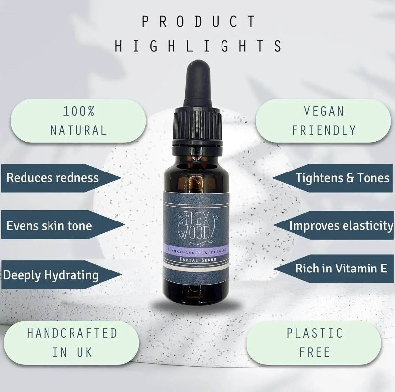 Frankincense and Bergamot Gift Set - Face Cream and Serum