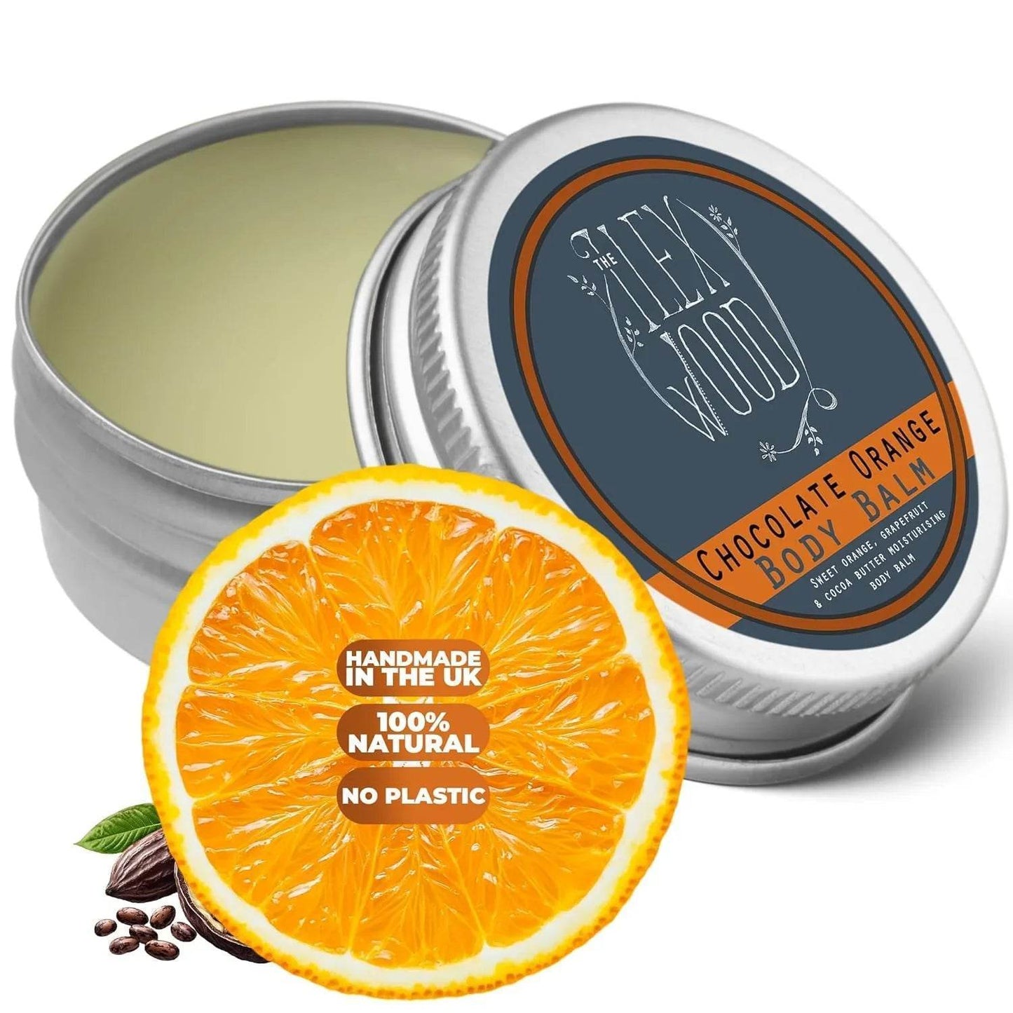Chocolate Orange Body Balm - 250ml - The Ilex Wood
