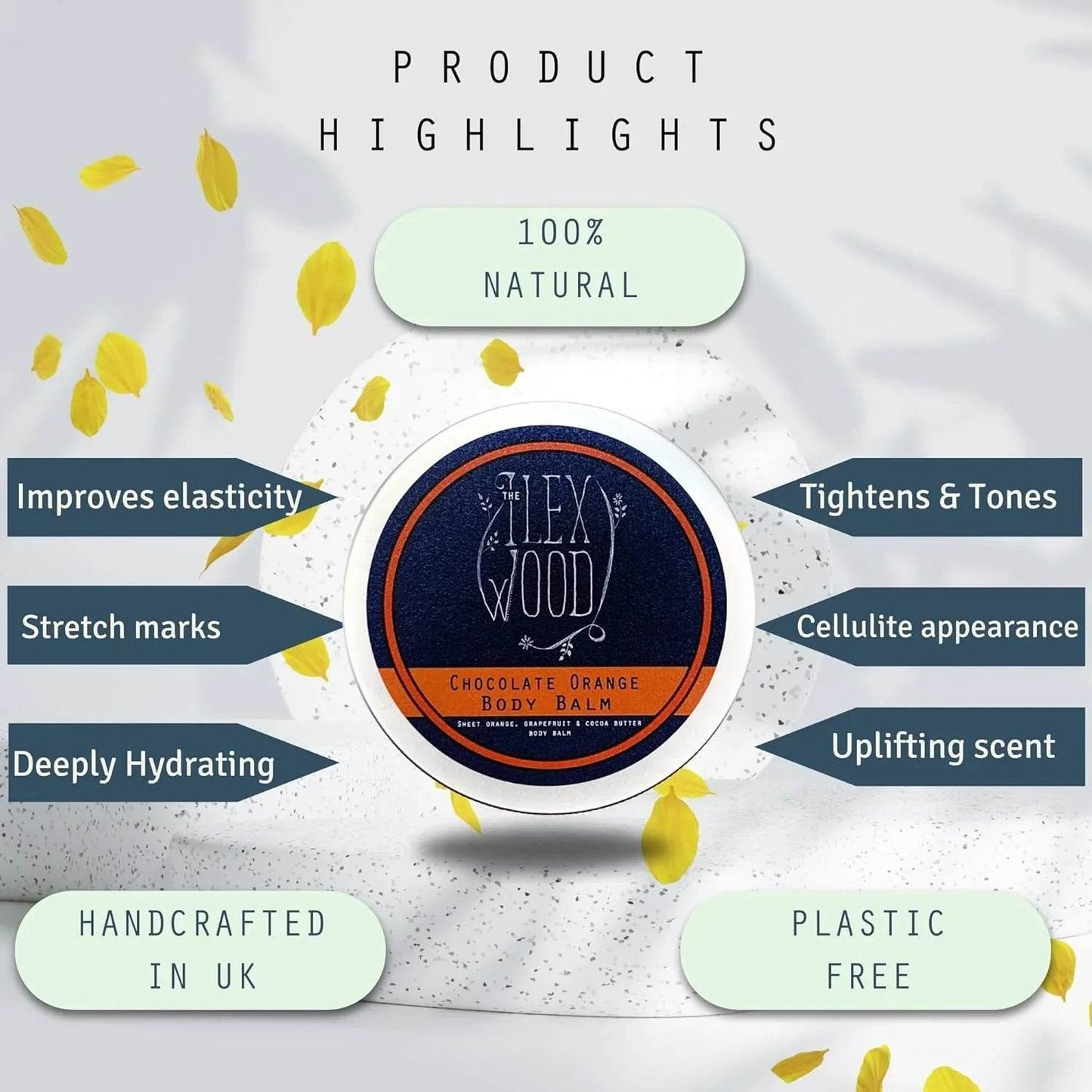 Chocolate Orange Body Balm - 250ml - The Ilex Wood
