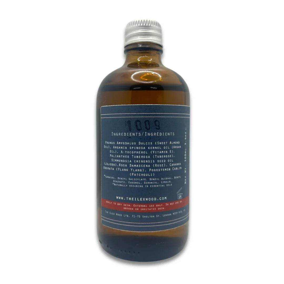 Desire Passionate Massage Oil 100ml bottle with natural vegan ingredients and eco-friendly packaging