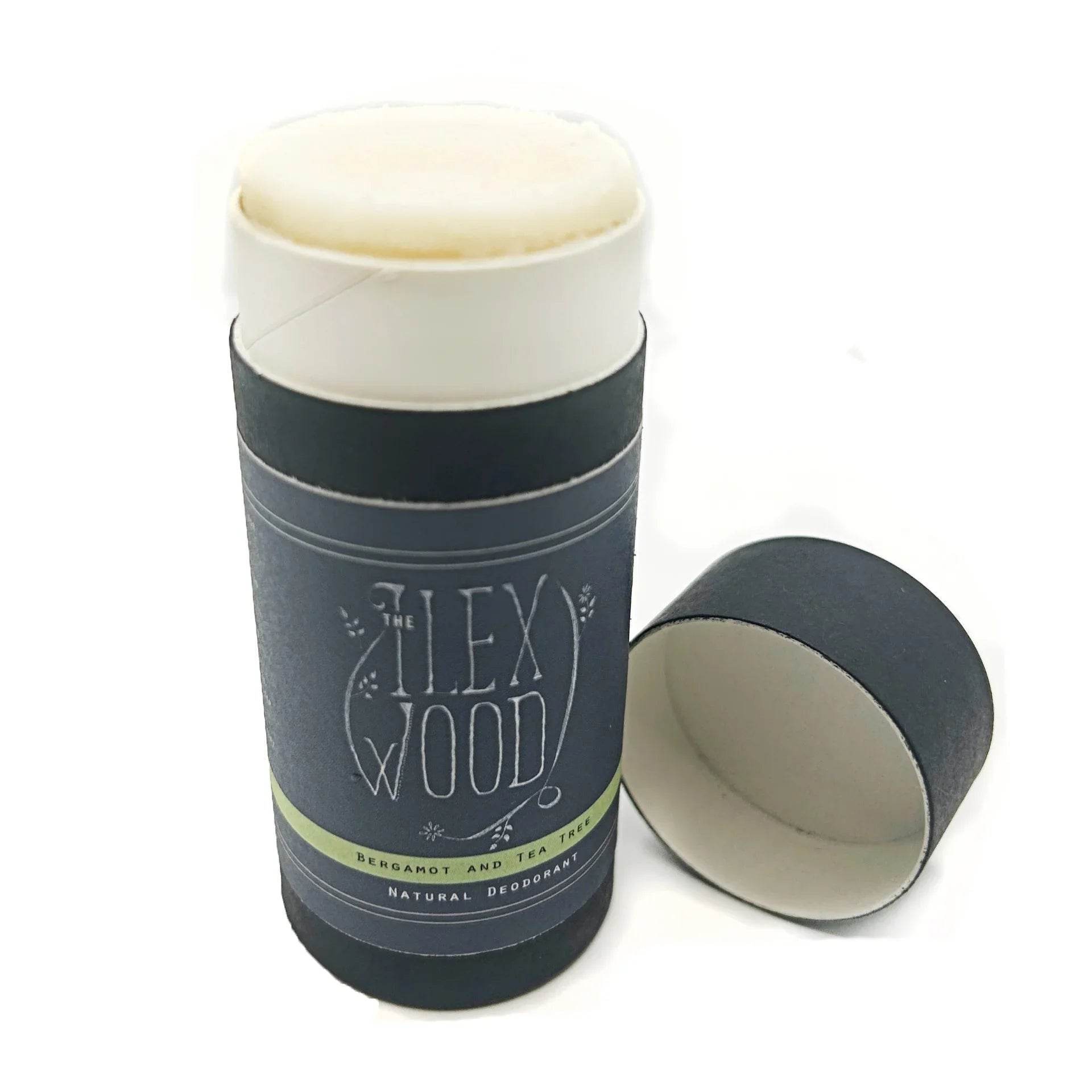 Bergamot and Tea Tree Natural Deodorant - 70ml - The Ilex Wood