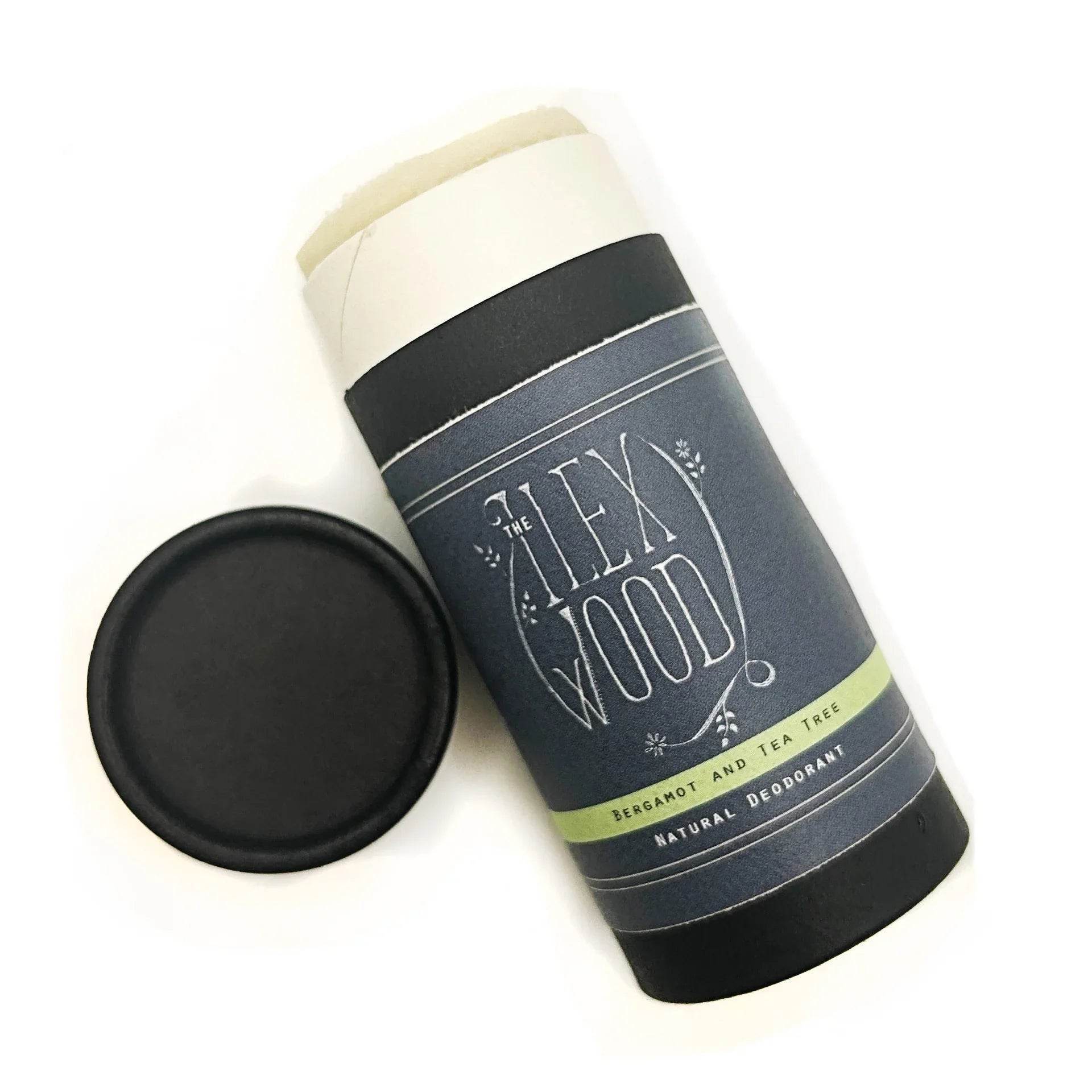 Bergamot and Tea Tree Natural Deodorant - 70ml - The Ilex Wood