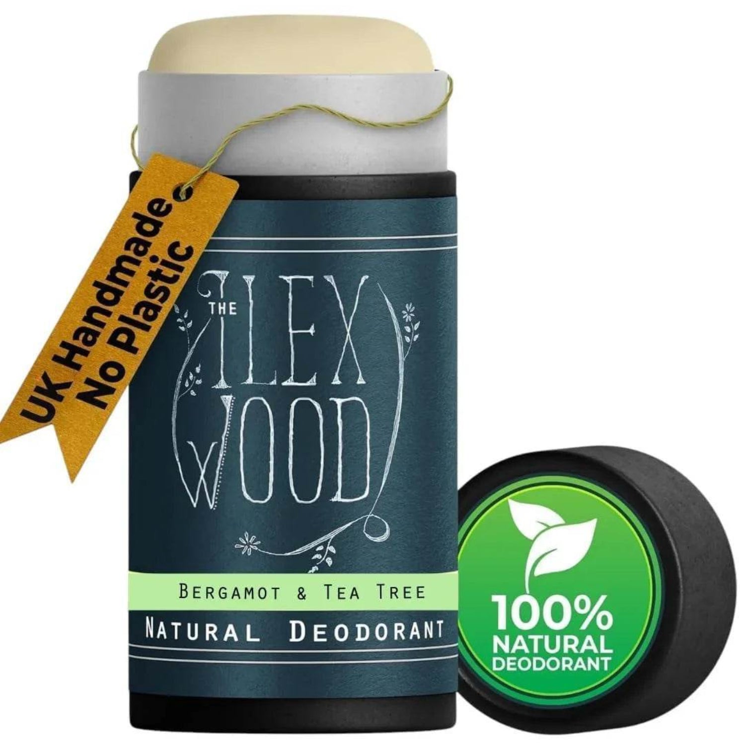Bergamot and Tea Tree Natural Deodorant - 70ml - The Ilex Wood