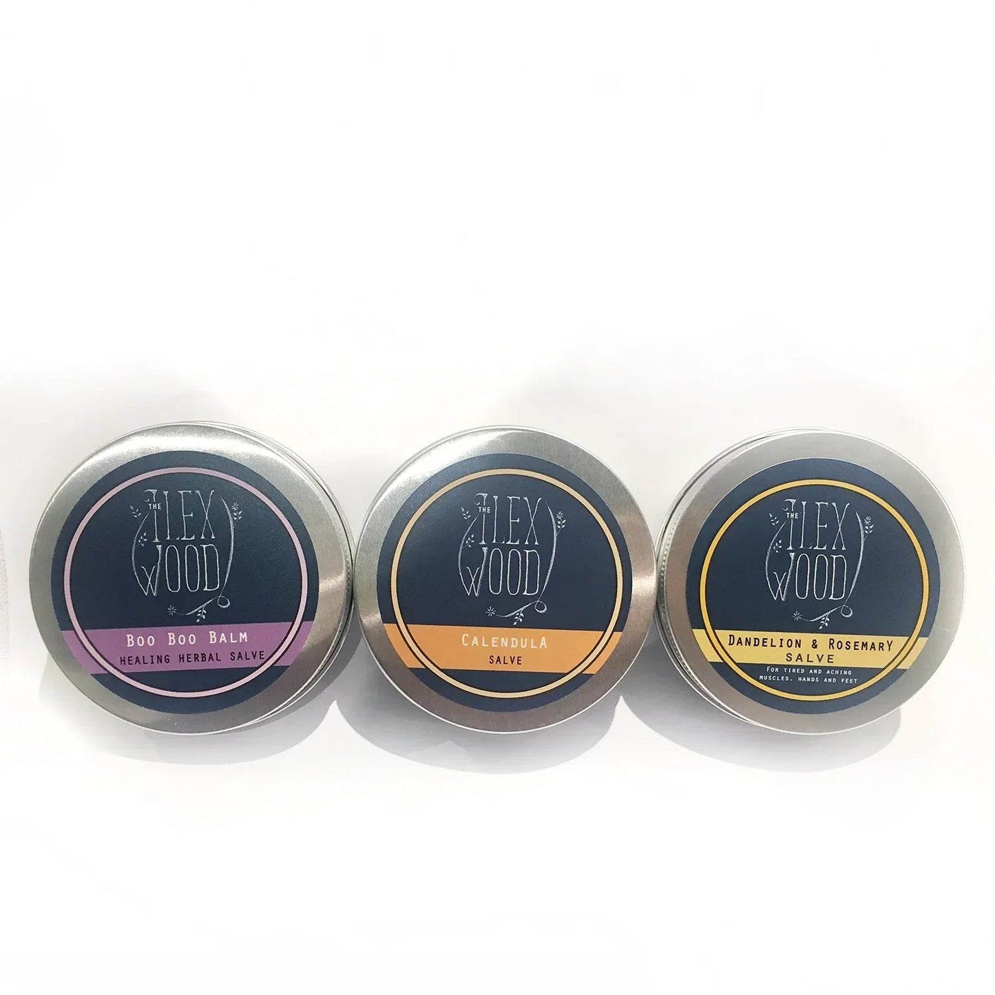 The Ilex Wood Herbal Salve Gift Set of 3 Varieties - The Ilex Wood