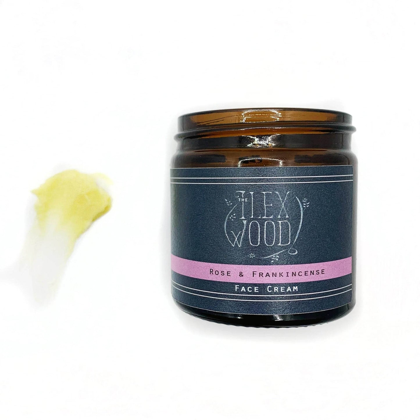 Rose and Frankincense Face Cream - 60ml - The Ilex Wood
