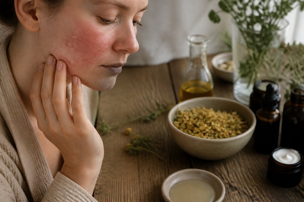 Natural Skincare for Sensitive Reactive Skin - The Ilex Wood