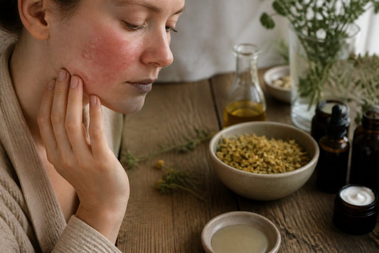 Natural Skincare for Sensitive Reactive Skin - The Ilex Wood