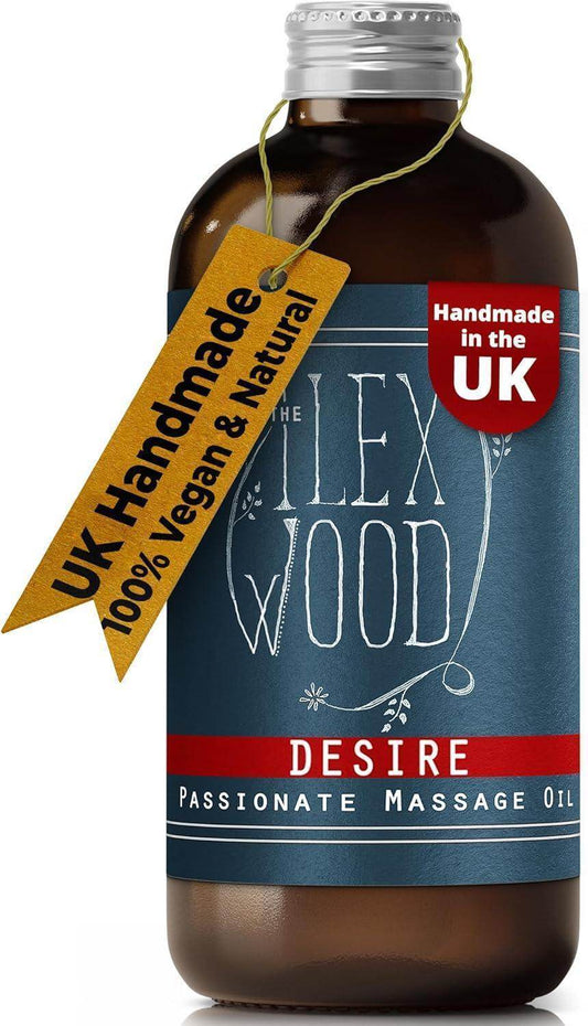 Vegan Natural Massage Oil Gift Set of 5 Varieties - The Ilex Wood