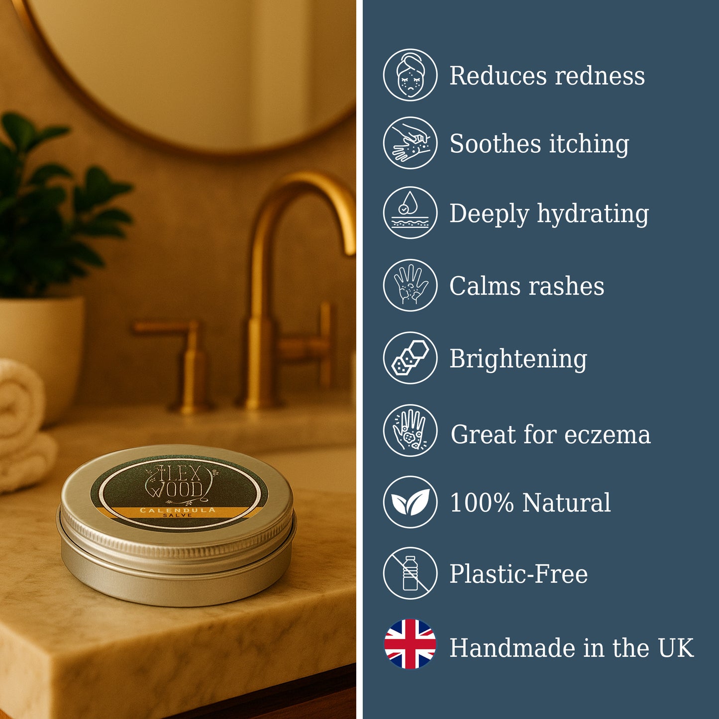 Calendula Salve from The Ilex Wood for eczema