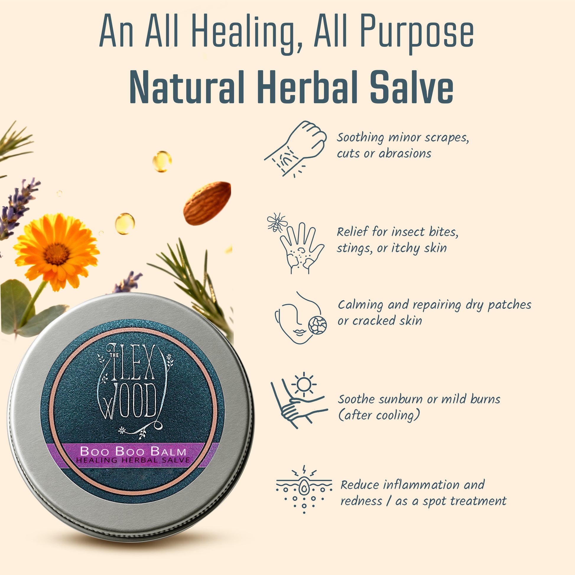 Benefits of The Ilex Wood Boo Boo Balm