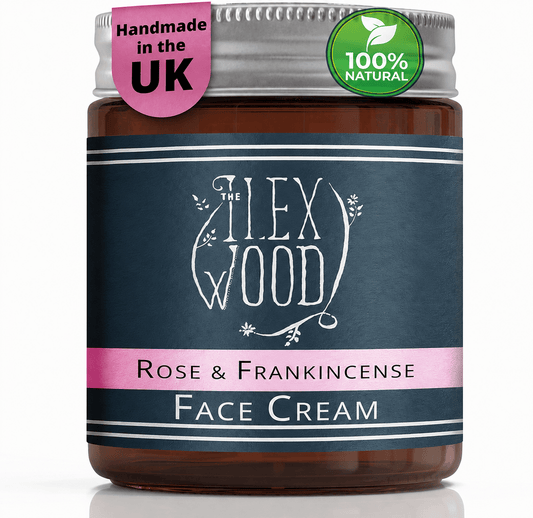 The Ilex Wood - Rose and Frankincense Face Cream - 60ml - The Ilex Wood