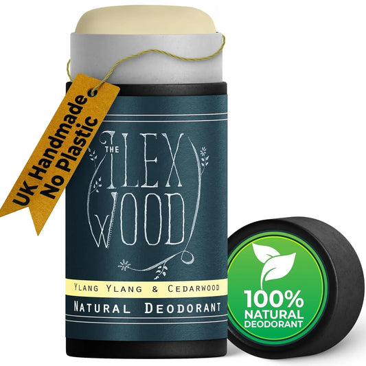 Ylang Ylang & Cedarwood Natural Deodorant - 70ml - The Ilex Wood