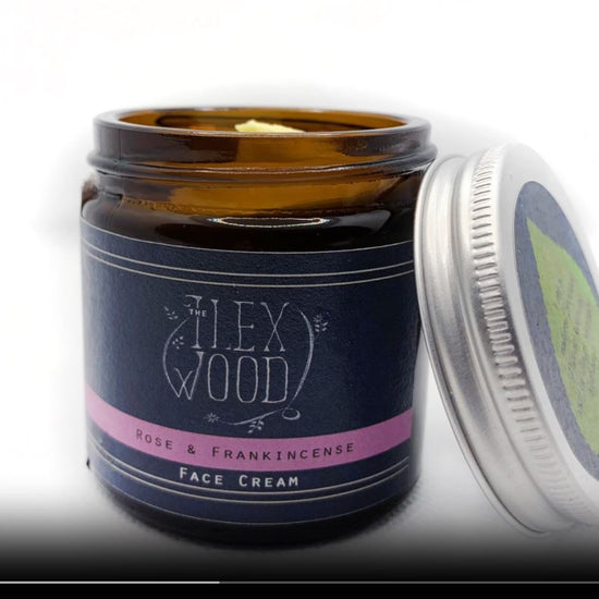 Video of The Ilex Wood Rose and Frankincense Face Cream
