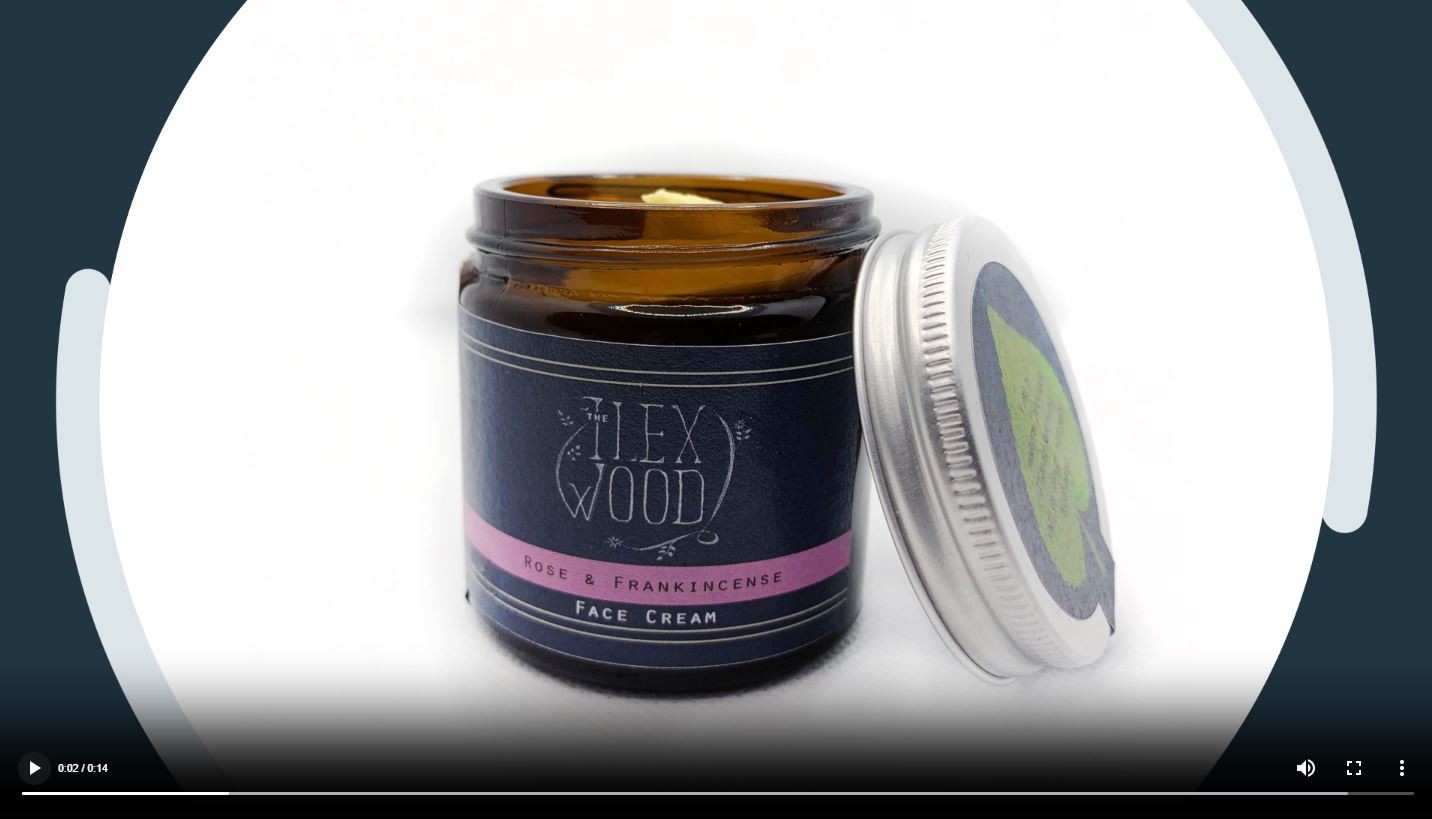 Video of Rose and Frankincense Face Cream
