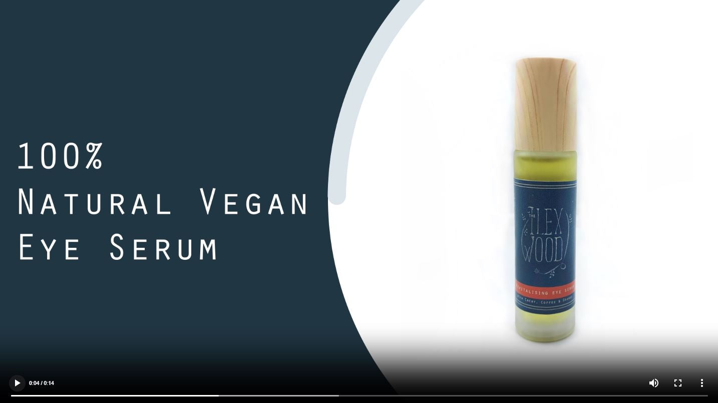 Video of eye serum
