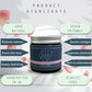 Rose and Frankincense Gift Set - Face Cream and Serum - The Ilex Wood