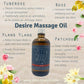 Vegan Natural Massage Oil Gift Set of 5 Varieties - The Ilex Wood