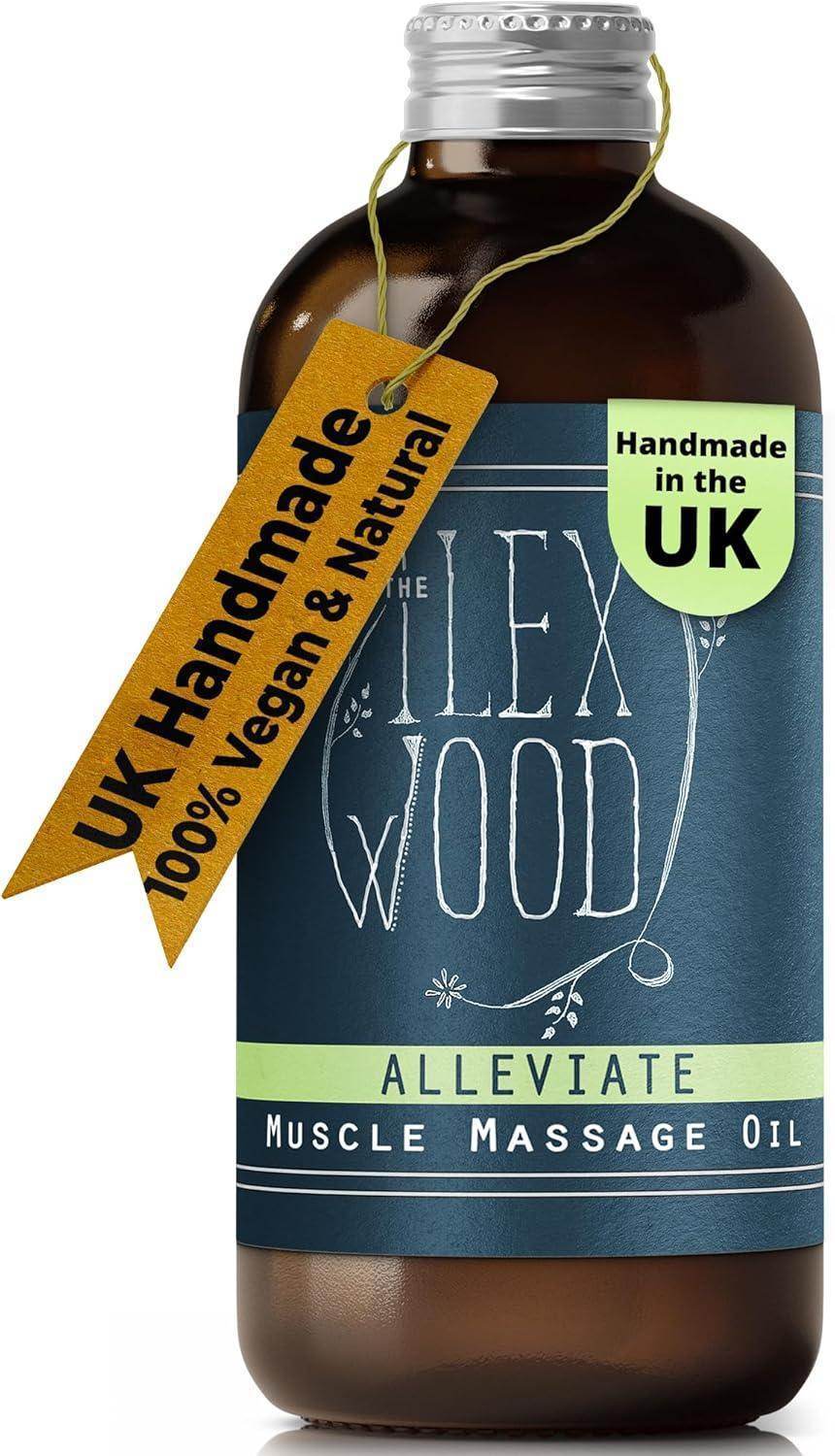 Vegan Natural Massage Oil Gift Set of 5 Varieties - The Ilex Wood