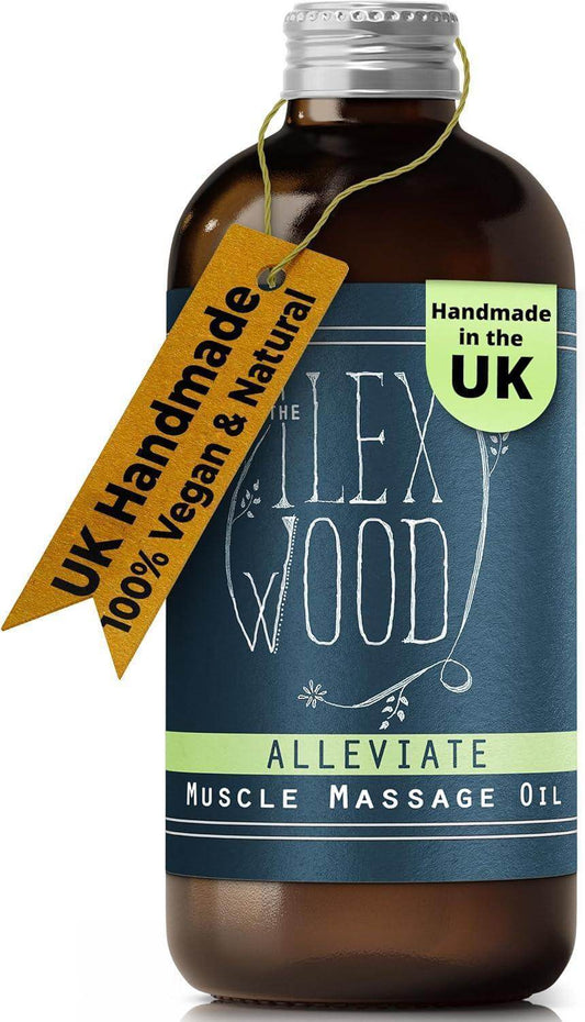 Vegan Natural Massage Oil Gift Set of 5 Varieties - The Ilex Wood