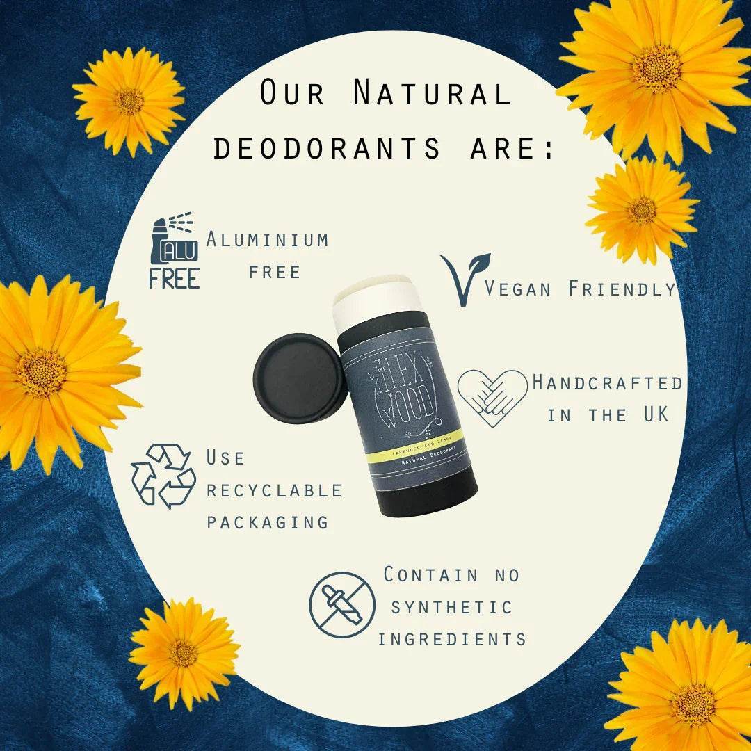 Bergamot and Tea Tree Natural Deodorant - 70ml - The Ilex Wood