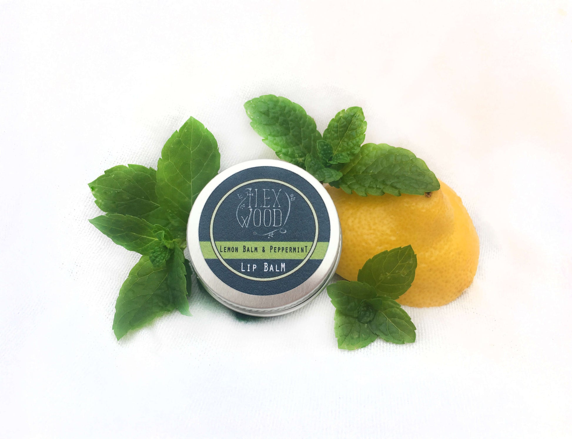 Vegan Lemon Balm and Peppermint Lip Balm - 10ml