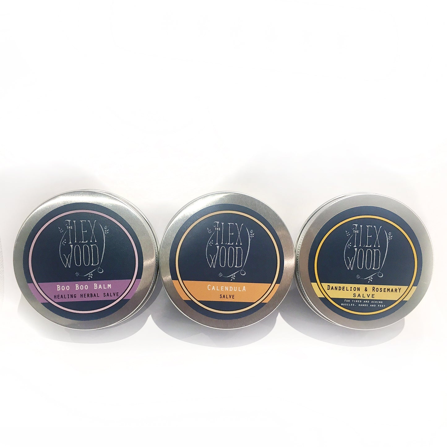 The Ilex Wood Vegan Herbal Salve Gift Set