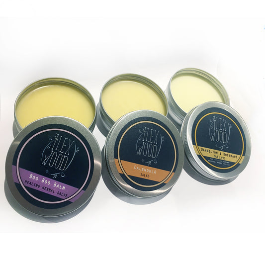 The Ilex Wood Herbal Salve Gift Set