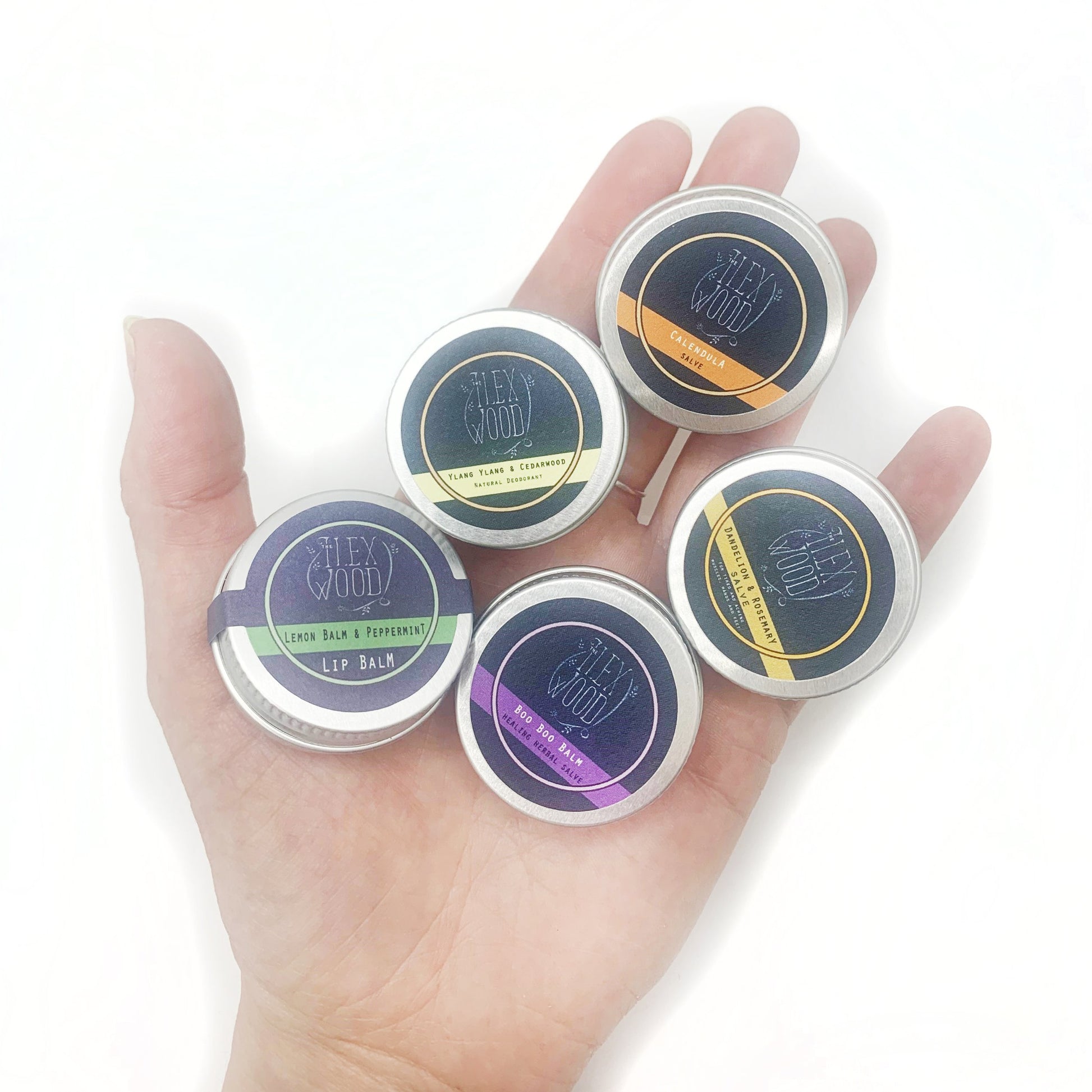 The Ilex Wood Skin Care Essentials Travel Pack - 5 x 10ml Skin Saviours that fit in a wash bag