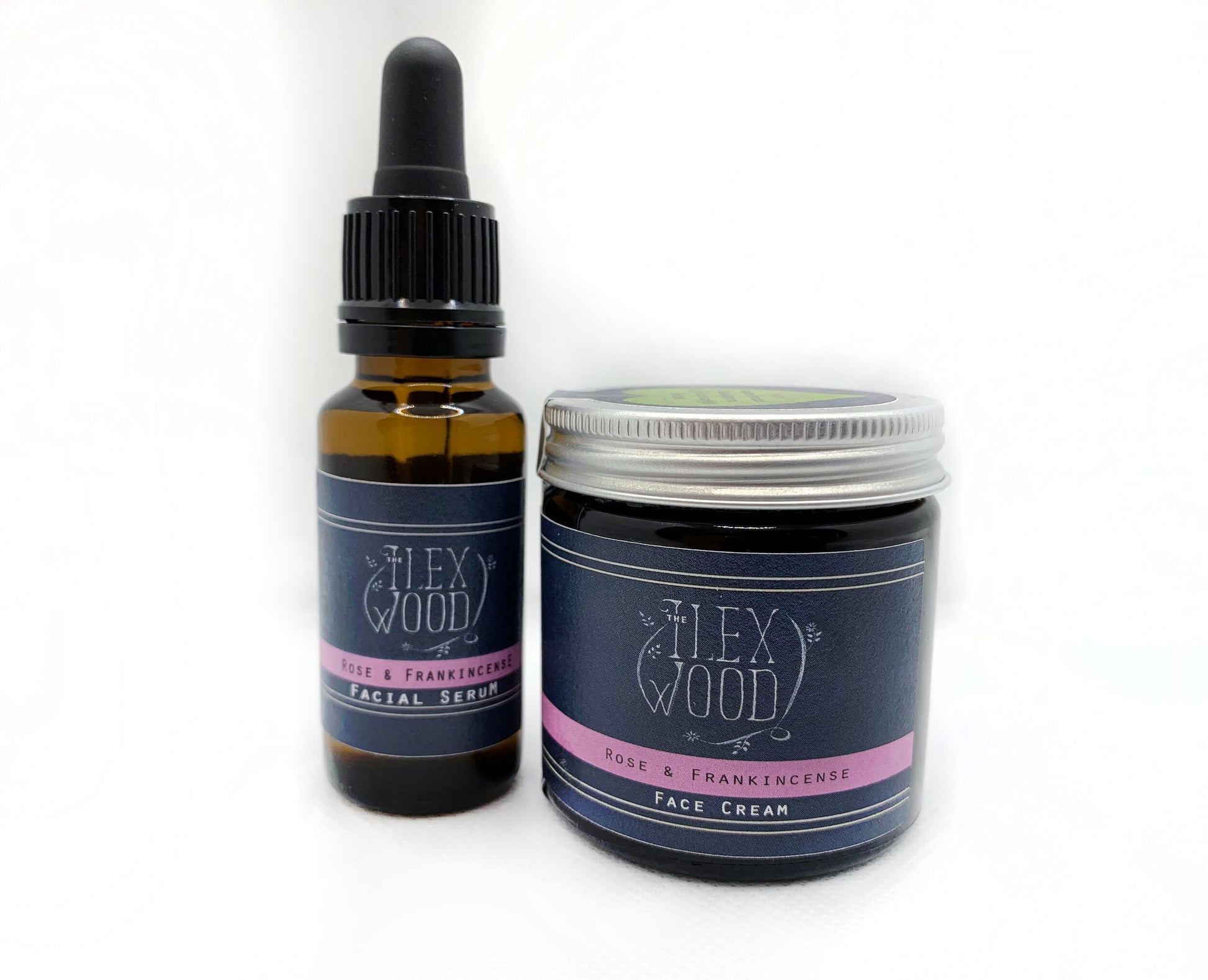Rose and Frankincense Gift Set - Face Cream and Serum