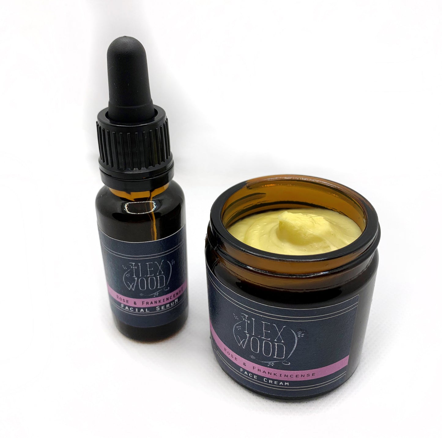 Rose and Frankincense Gift Set - Face Cream and Serum
